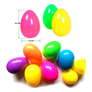 Newest 12PCS Hot Sales Kids <strong>Plastic</strong> <strong>Easter</strong> <strong>Eggs</strong> Assorted Toys Party Favors - Product Image 2