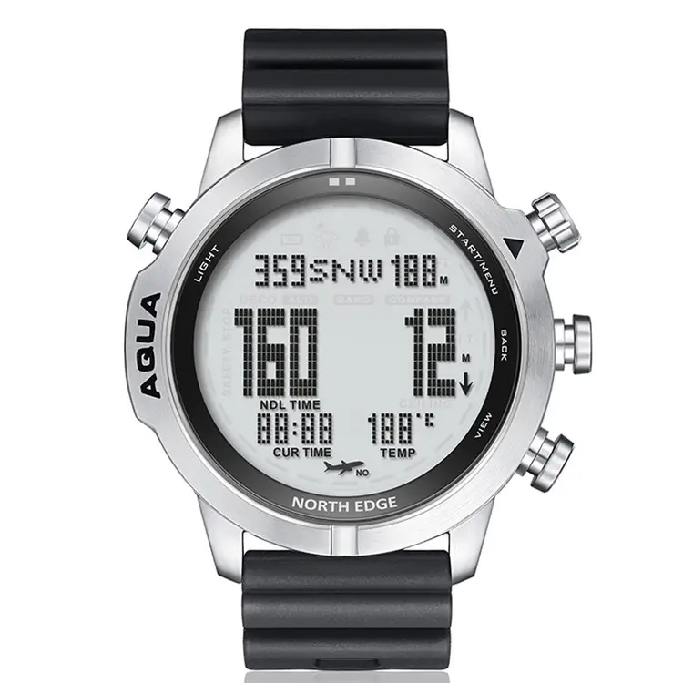 Reloj DE BUCEO digital para hombre, ordenador de buceo, relojes de pulsera para hombre con brújula, altímetro, barómetro