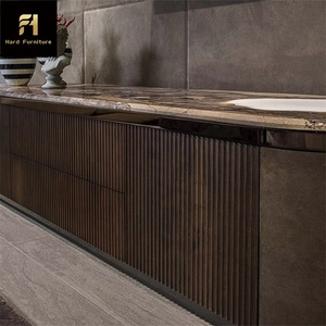 Cao cấp lưu trữ Nâu Tự Chọn tủ nhà hàng tự chọn Bảng cho biệt thự đồ nội thất - Product Image 2