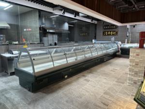 Réfrigérateur d'île de haute qualité avec porte en verre refroidissement par air de congélateur de stockage de viande profonde pour l'équipement de réfrigération commerciale - Product Image 6