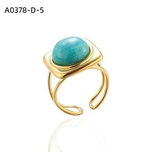 Fashion <b>Ring</b> with PIEDRA NATURAL A0378 for Women High Quality Jewelry - Product Image 5