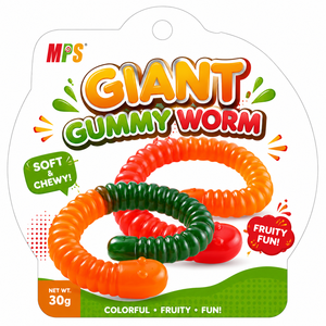 Venta al por mayor <span class=keywords><strong>de</strong></span> caramelos Halal dulces gomosos gigantes a granel surtidos personalizados - Product Image 2