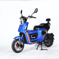 Moto électrique haute vitesse au lithium 1000W, design tendance, autonomie de 100 km, pour utilisation hors route