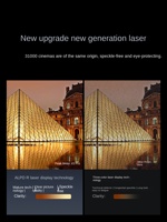 Fengmi. Projecteur laser X5 Pro 4K avec système d'exploitation Android, pour cinéma maison et utilisation murale dans la chambre