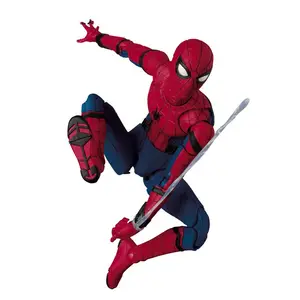 Mafex 047 #103 # Spider man Peter Parker figurine jouets figurine pièces remplaçables joints articulés vinyle mobile