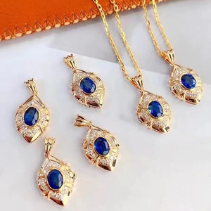 Collana con Ciondolo Geometrico Marquise Vintage per Donne, Elegante Gioiello di Moda per Uso Quotidiano e Regalo - Product Image 3
