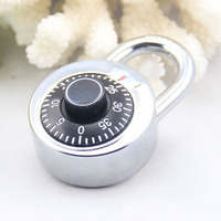 Serrure à Code combiné de 50mm, cadenas pour porte d'armoire d'école, serrure ronde, serrure à mot de passe
