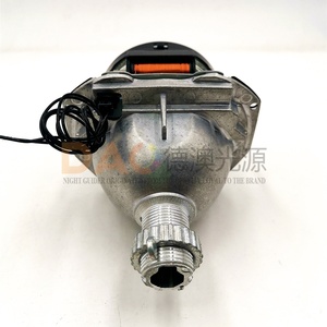 Lente de proyector de faro delantero de coche, lente Universal Bi <span class=keywords><strong>Xenon</strong></span> de revestimiento azul para reemplazo de luz automática, otros accesorios de luz de coche de 12V - Product Image 4
