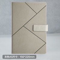 Carnet de notes en cuir Prue personnalisé-Design élégant-Agenda quotidien-Carnet de bureau créatif avec logo personnalisable