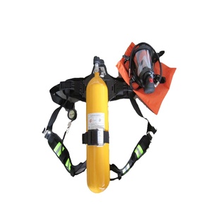 Autorespiratore a Pressione Positiva in Acciaio Inox Approvato CCS/EC Modello RHZK6/30 30Mpa per Vigili del Fuoco - Product Image 1