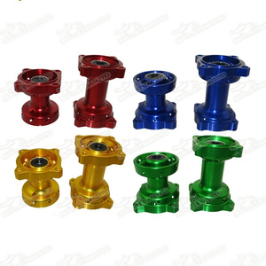 Red CNC SDG Rueda Spoke Rim Hubs Pit Dirt Bike Mini Motard <span class=keywords><strong>Minigp</strong></span> - Product Image 1