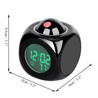 Jam Alarm LED Kartun Pintar Fungsional Dropshipping Gift HQ untuk Anak-anak dan Pelajar, Pengatur Waktu Bangun Tidur Khusus, Hadiah Unik