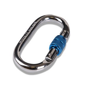 Mosquetón giratorio <span class=keywords><strong>de</strong></span> <span class=keywords><strong>escalada</strong></span> personalizado, aleación <span class=keywords><strong>de</strong></span> acero <span class=keywords><strong>de</strong></span> 25KN, tipo O, <span class=keywords><strong>de</strong></span> seguridad - Product Image 5
