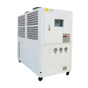 water chiller cooling 10 ton industrial air cooled water chiller price for Injection Coating machine