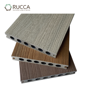 Contempo WPC pavimento in <span class=keywords><strong>legno</strong></span> in Teak colore naturale impermeabile plance all'aperto a buon mercato piano <span class=keywords><strong>di</strong></span> calpestio composito <span class=keywords><strong>per</strong></span> il nuoto spazzolato - Product Image 5