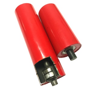 Fabrika kaynağı konveyör bant konik makaralı avara madencilik ekipmanları parçaları çelik boru taşıyıcı kemer dönüş silindiri kılavuz rulo - Product Image 2
