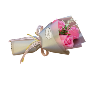 Wholesale Mother's Day Flower Gift Birthdays Valentine's Day Artificial Scented Soap Rose Flower Bouquets - Product Image 3