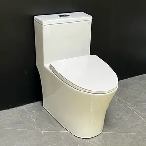 Sanitary Wares Rimless Toilet Supplier Wholesalers Ceramic with Sink Round Washdown Toilet China One Piece Flush Pipe Component
