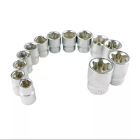 Douille courte hexagonale 8-36MM 1/2 "Grain droit et apparence double sillon