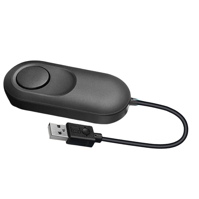 Mini USB Mouse Jiggler 3 Track Mode Shaker Wiggler Plug and Play Keeps Awake with ON/OFF for Laptop Desktop Mouse with Jiggler
