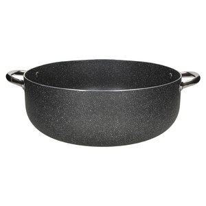 Casserole en aluminium antiadhésive (32cm) BIG FAMILY Grigio WX75820BIFA - Product Image 1