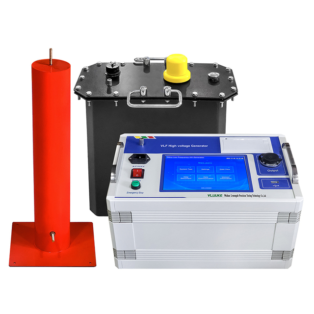 VLUUKE VLF-30/1.1 220V High Voltage Generator 30/40/50KV Very Low Frequency Cable Insulation Tester High Accuracy IP67