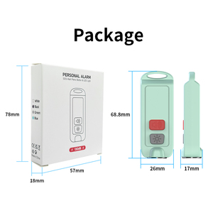 130Db Loudness SOS <strong>Panic</strong> <strong>Button</strong> Personal Safety <strong>Alarm</strong> Keychain Self Defense Supplies Wholesale - Product Image 6