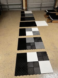 Heavy Load Bearing Plastic Garage Floor <b>Mats</b> Impact Resistant UV Protected Long Lasting Durability for Indoor Use - Product Image 1