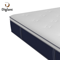 Mousse à mémoire de forme gel D197, haute qualité, pour bon sommeil, hybride, double taille, matelas de maintien, prix de printemps