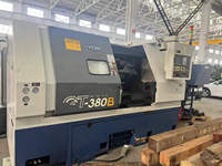 YCM GT-380 Torno CNC haute précision en métal automatique hydraulique puissance lit incliné tour CNC Machine