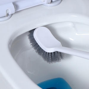 Sanga Cleaning Brush Non Wall-mounted Long Handle Detachable Silicone Toilet Brush With Holder - Product Image 5