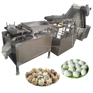 Automatic quail egg peeling machine/quail egg peeler machine/quail peeling production line