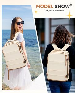Sac à dos de voyage, sac à dos de voyage approuvé pour hommes femmes, sac de voyage d'affaires pour avions, pour ordinateur portable 15.6 - Product Image 4