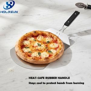 <span class=keywords><strong>Pala</strong></span> para Pizza Extra Grande de Acero Inoxidable de 12 Pulgadas, Apta para Alimentos, con Mango Plegable Cómodo para Transferir Pizza al Horno - Product Image 4