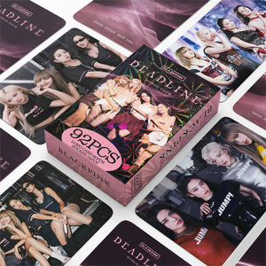 Stock exclusif transfrontalier disponible : 92 photocartes Lomo <span class=keywords><strong>BLACKPINK</strong></span> DEADLINE Tour, articles de collection KPOP pour les fans BLINK - Product Image 2