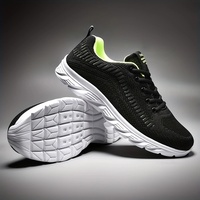 Chaussures de sport multicolores antidérapantes, mode décontractée pour hommes, respirantes, pour la course et la marche, baskets à enfiler à semelle souple, tailles 38-46
