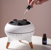 Diffuseur d'huiles essentielles à ultrasons de bureau, diffuseur d'arômes unique en forme de méduse circulaire, en vente chaude, en stock