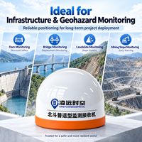 Récepteur de surveillance GNSS haute précision GPS BDS GLONASS Galileo 4G pour la surveillance des glissements de terre et des barrages