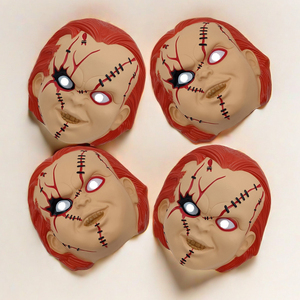Venta caliente Scary Kids <span class=keywords><strong>Chucky</strong></span> Ghost Doll Mask Horror Baby Mask Halloween Children Mask - Product Image 6