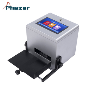 Impresora de inyección de tinta estática de escritorio QR/codificador de fecha máquina de impresión de inyección de tinta para bolsas de alimentos tapas de plástico y cartón - Product Image 3