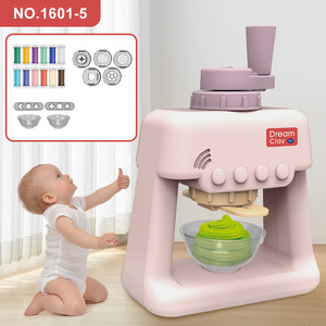 Pâte à <span class=keywords><strong>modeler</strong></span> en argile pour enfants unisexe maison de jeu et sorbetière multi-moules pour le bricolage machine à argile de couleur simule des jouets de cuisine - Product Image 5