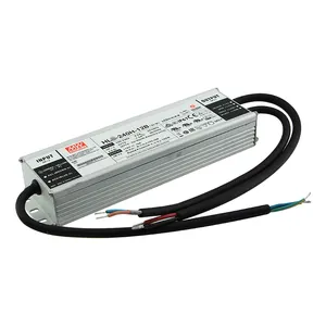 Mean Well 16A 12V 240W Catu Daya IP67 HL-240H-12B Driver Meanwell LED 12V Transformer Dapat Diredupkan