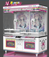 Le plus récent distributeur automatique de prix de jeu à double griffe d'OVNI à 2 joueurs avec 100 façons de jouer