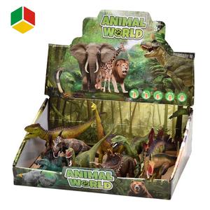 Juego de 9 Piezas de Juguetes de Peluche de Dinosaurios de Simulación de QS Toys Manufacture - Product Image 4