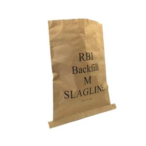 Bolsas tejidas de papel Kraft laminado PP de 25kg y 50kg, bolsa compuesta de plástico de papel Kraft impermeable de 3 capas <span class=keywords><strong>para</strong></span> fertilizantes industriales - Product Image 5
