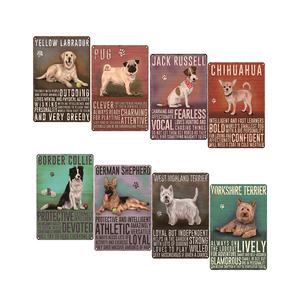 Del gatto del cane di Pollo <span class=keywords><strong>Uccello</strong></span> <span class=keywords><strong>Elefante</strong></span> Vintage Animali di Metallo targhe In Metallo Retro Casa Pub Bar Caffetteria Gli Animali Domestici Negozio di arredamento - Product Image 1