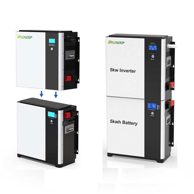 All in One 5kva Off Grid Inverter BYD Brand New 51.2v 100ah 200ah 300ah 5kwh 10kwh 15kwh Powerwall Lifepo4 Lithium Battery