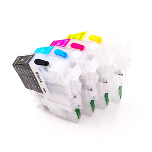 Cartuccia d'inchiostro vuota ricaricabile AU NZ LC431 LC431XL con chip per stampanti <span class=keywords><strong>Brother</strong></span> DCP-J1050DW DCP-J1140DW MFC-J1010DW - Product Image 1