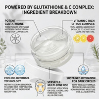 Patchs Hydrogel Yeux au Glutathion et Vitamine C à Marque Privée – Rafraîchissants, Éclaircissants, Réducteurs de Cernes – Masque Contour des Yeux