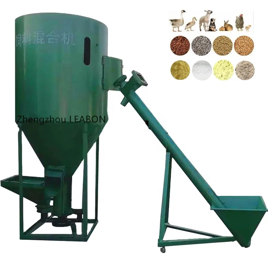 CE Approved 500kg/h Sheep Cow Cattle Animal Feed Mixer for sale in Africa